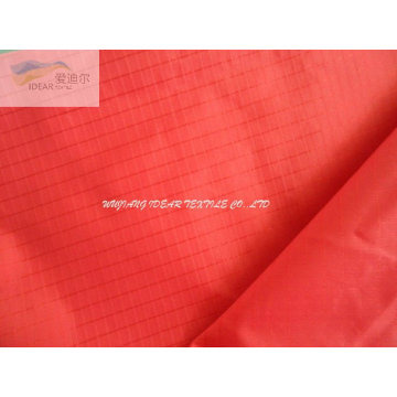 0.25cm Grid Nylon Taffeta Fabric for Coat